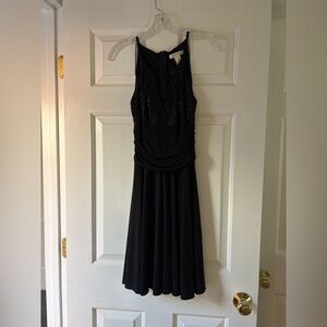 White House black market black and sequin dress size 0